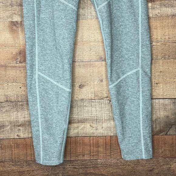 Joy Lab High Rise Marled Light Blue Leggings Size Large - Picture 3 of 10